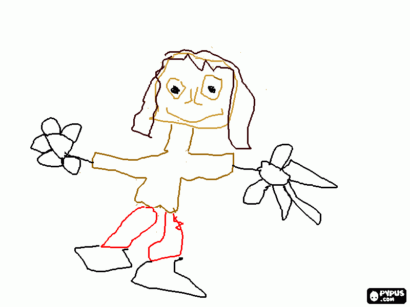 leann coloring page