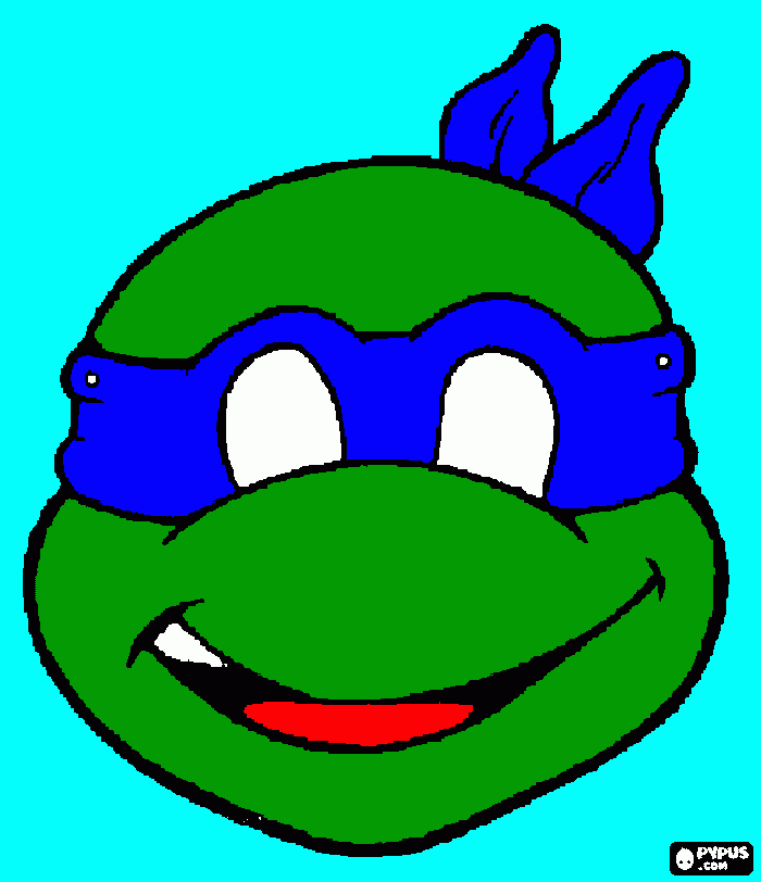 Leonardo (Leo) coloring page