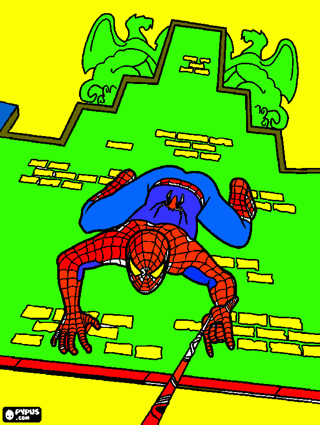 Liam's painting coloring page