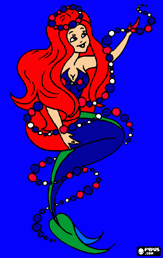 liana coloring page