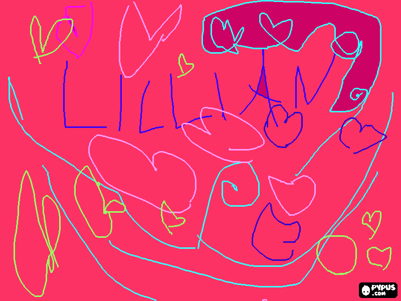 lillian coloring page