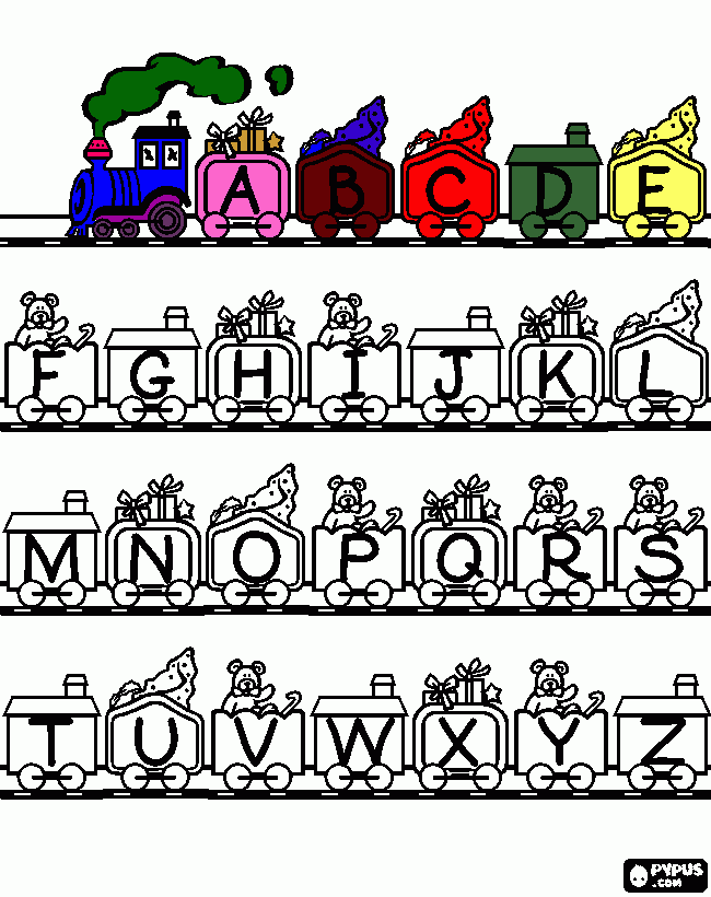 logan Train coloring page