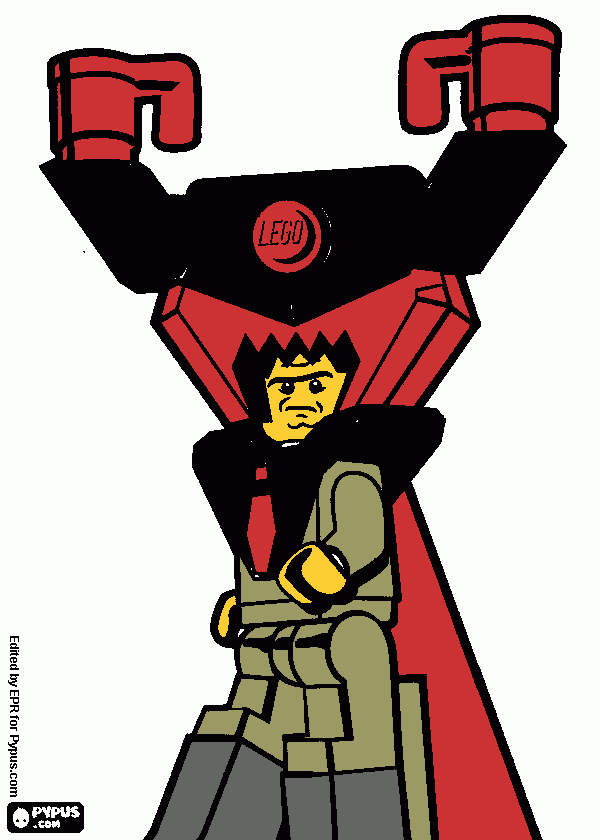 Lord Business coloring page