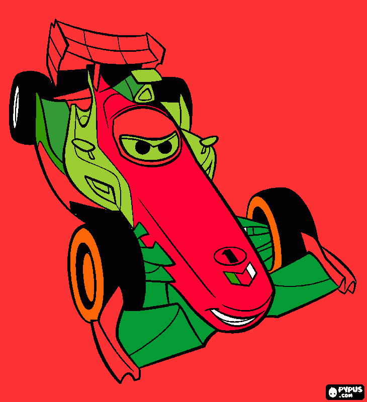lupe coloring page