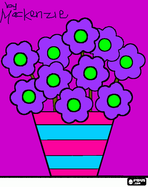 Mackenzie's picture coloring page
