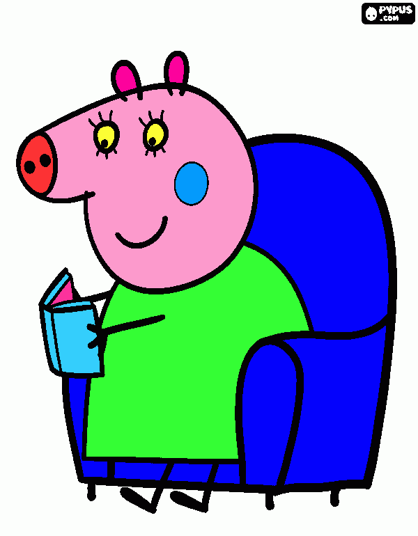 mamma coloring page
