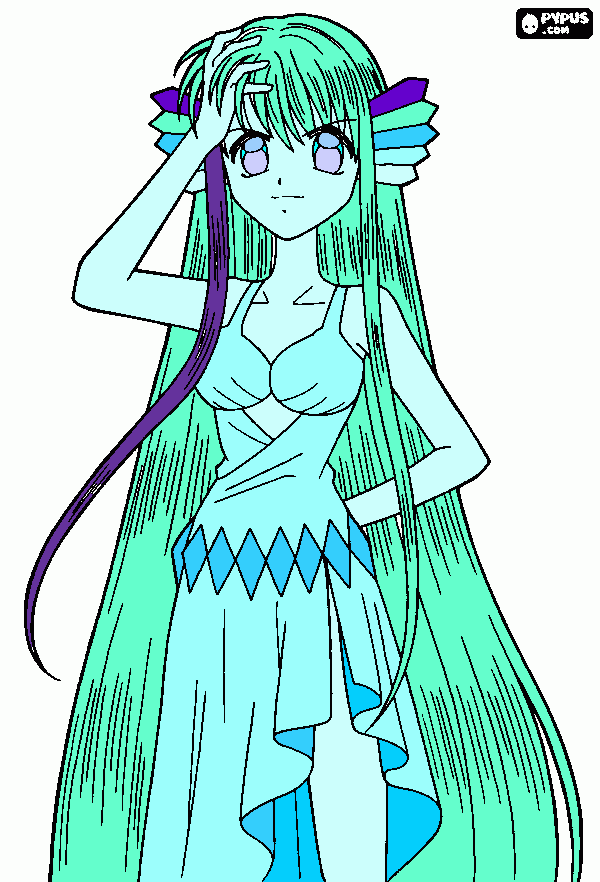 Maria Frozen Ermpress coloring page