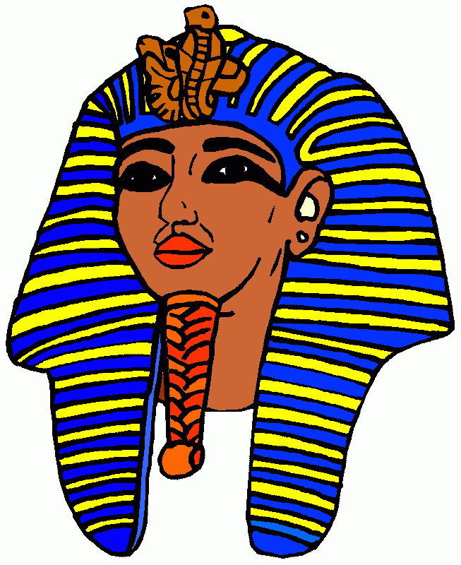 mask-of-the-pharaoh-tutankhamen coloring page