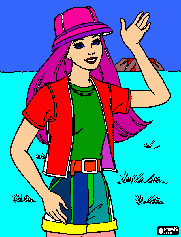 merliah coloring page