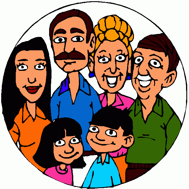 MI FAMILIA coloring page