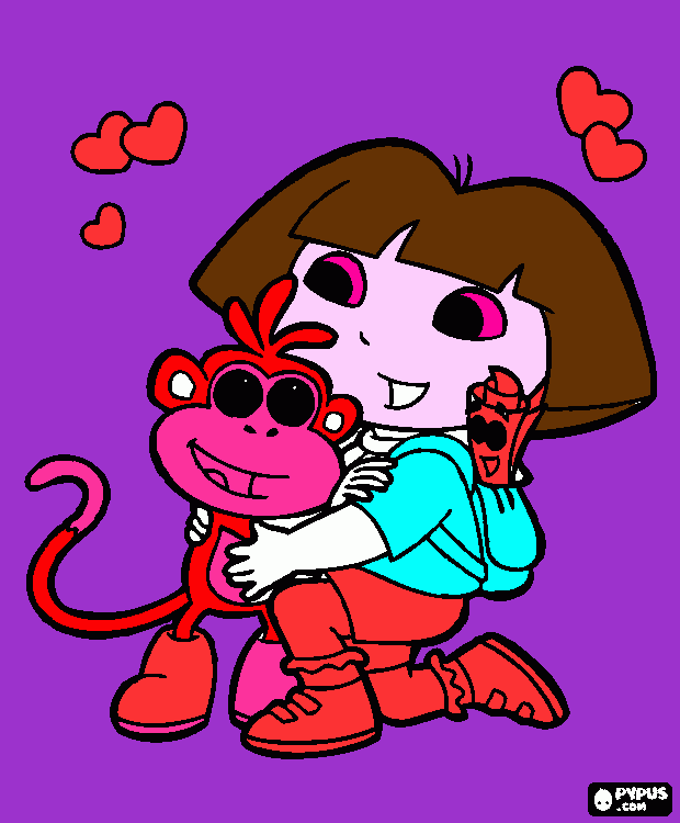 micaela coloring page