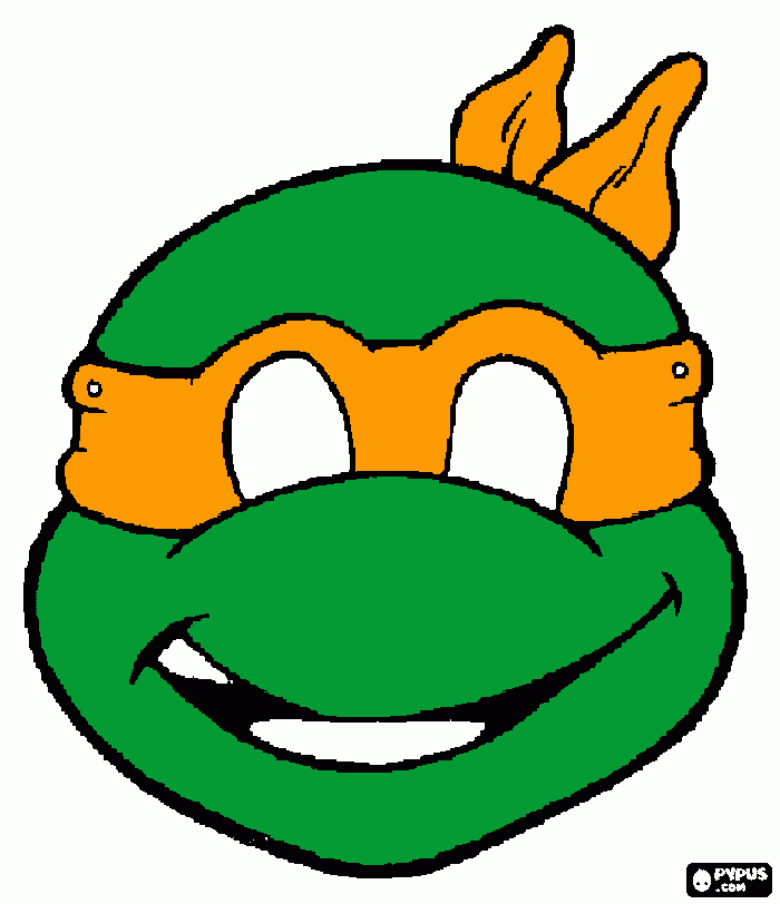 Michaelango coloring page