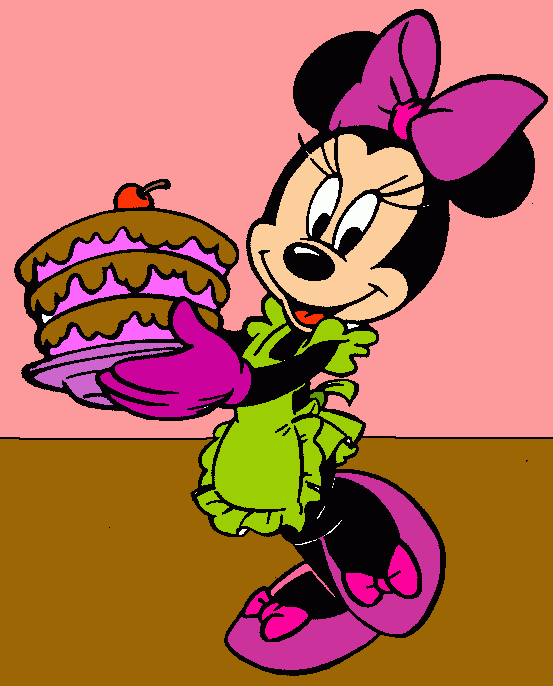 minny coloring page