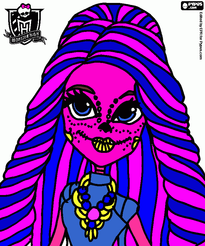 Monster High coloring page