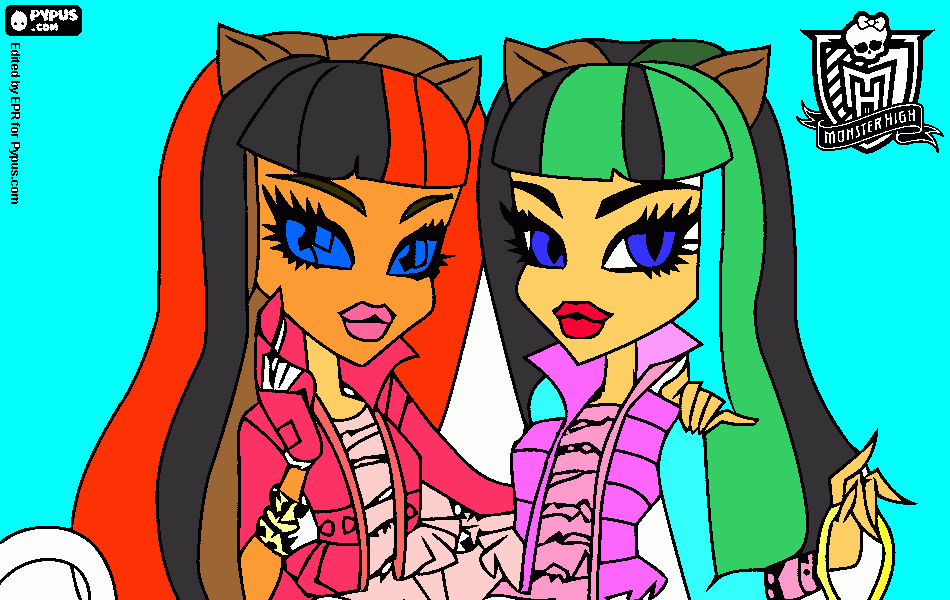 MOSTER COLORING coloring page