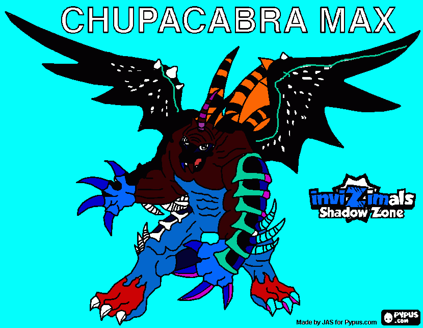 My Chupacabra coloring page