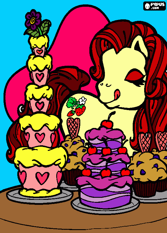 My Little Pony! coloring page