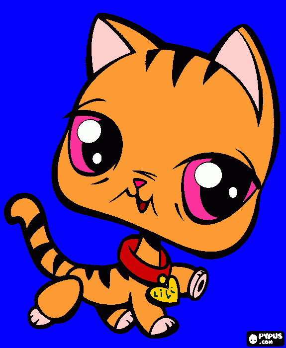 My Littlest Pet Shop coloring page