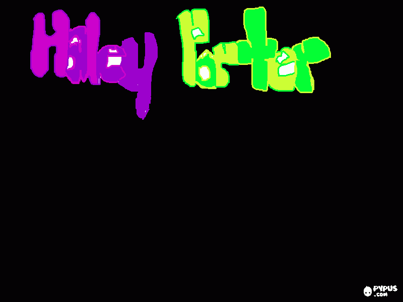 My Name coloring page
