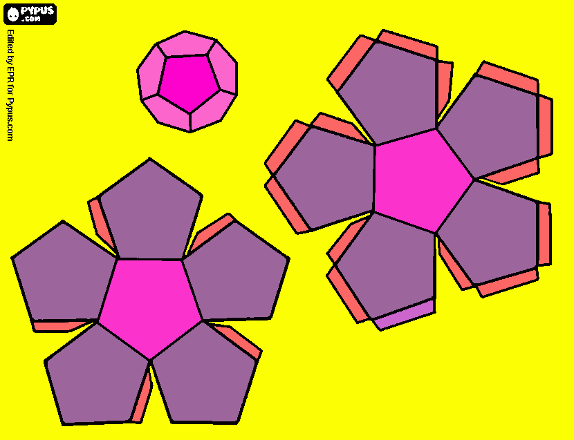 my shape coloring page
