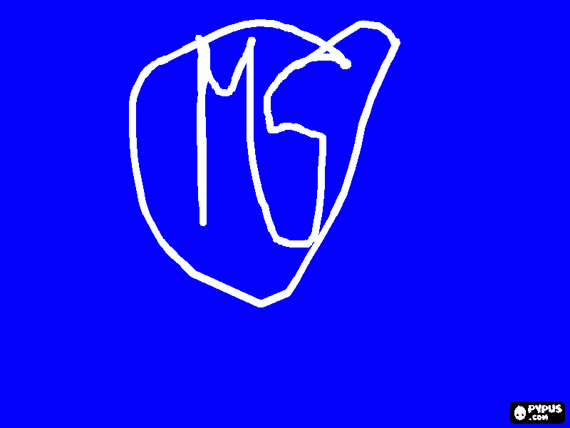 my signature. coloring page