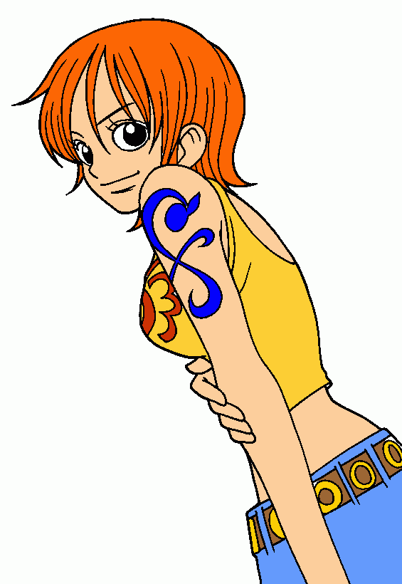 nami coloring page