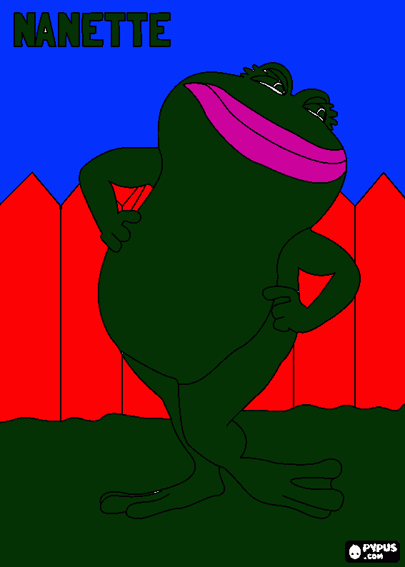 NANETTE  coloring page