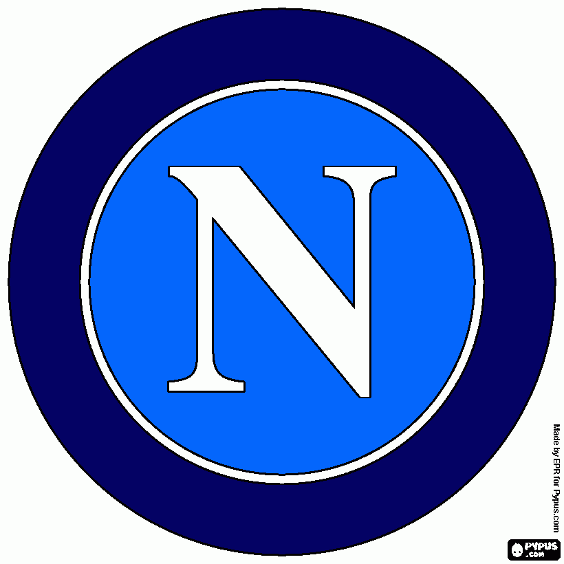 napoli coloring page