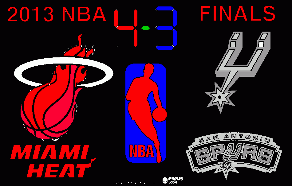 nba finals coloring page