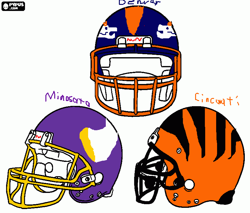 NFL coloring page