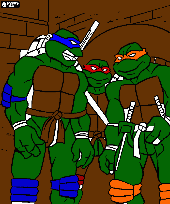 ninjaturtles coloring page