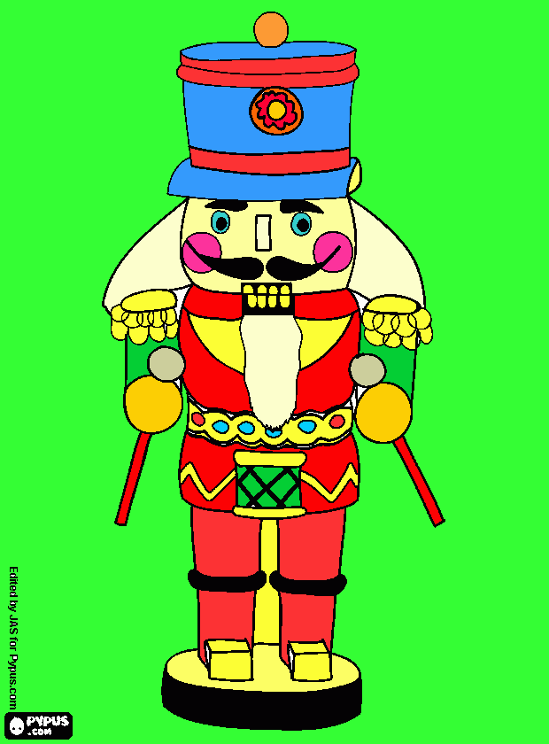nutcracker coloring page