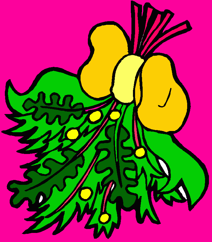 On Christmas coloring page