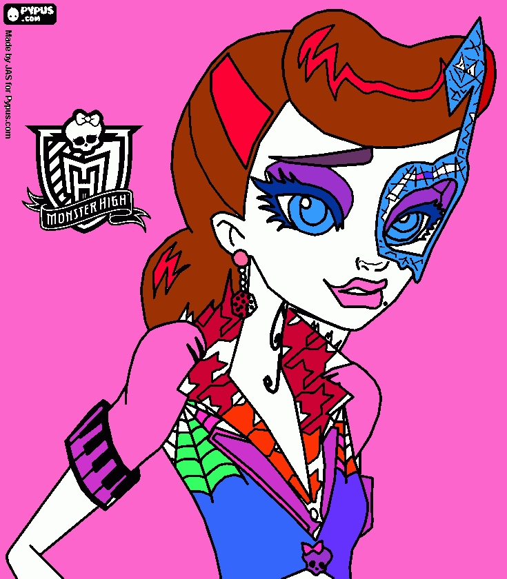 Opereta coloring page