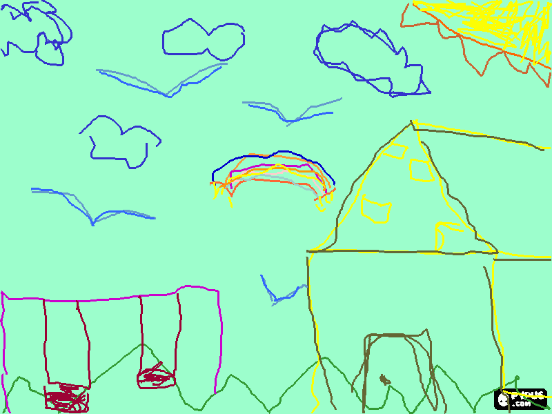 Our FUTURE home coloring page