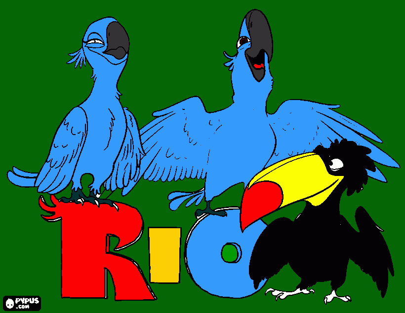 owen color rio coloring page