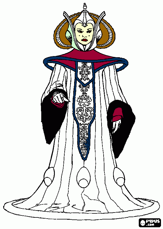 padme coloring page