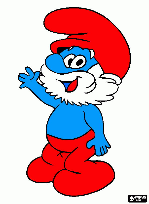 papa coloring page