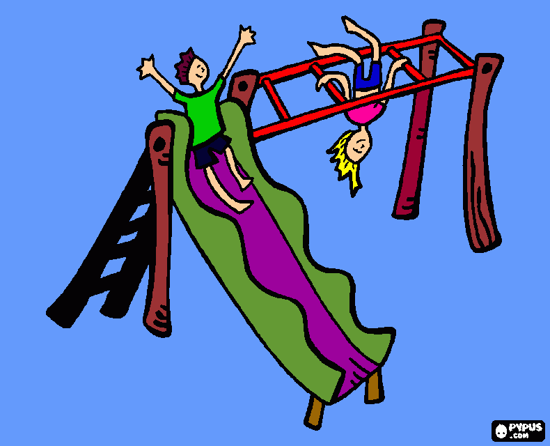 park coloring page