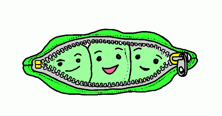 Peas In A Pod coloring page
