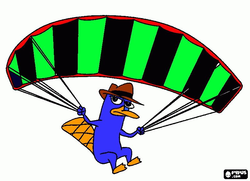perry coloring page