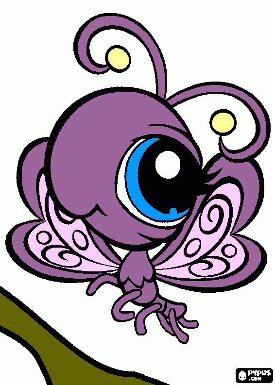 petshop coloring page