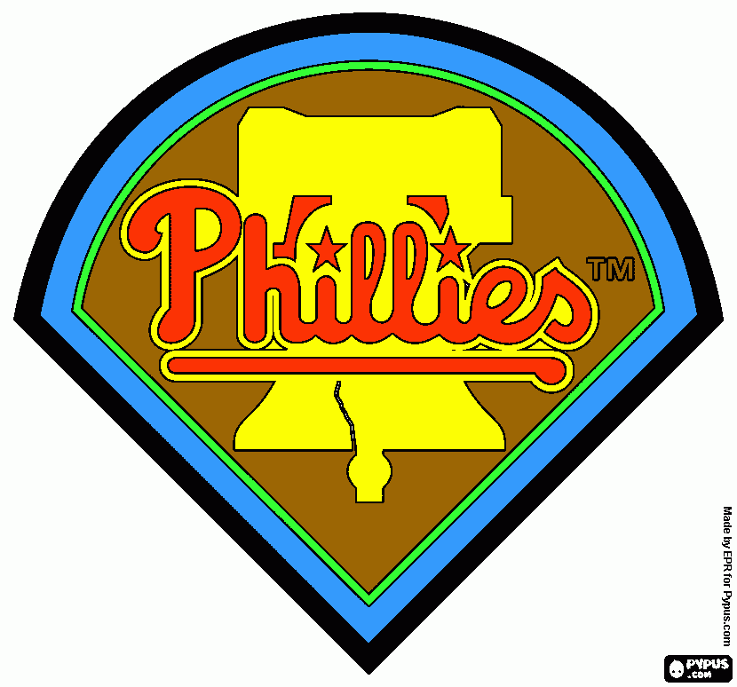 philadelphia phillies coloring page