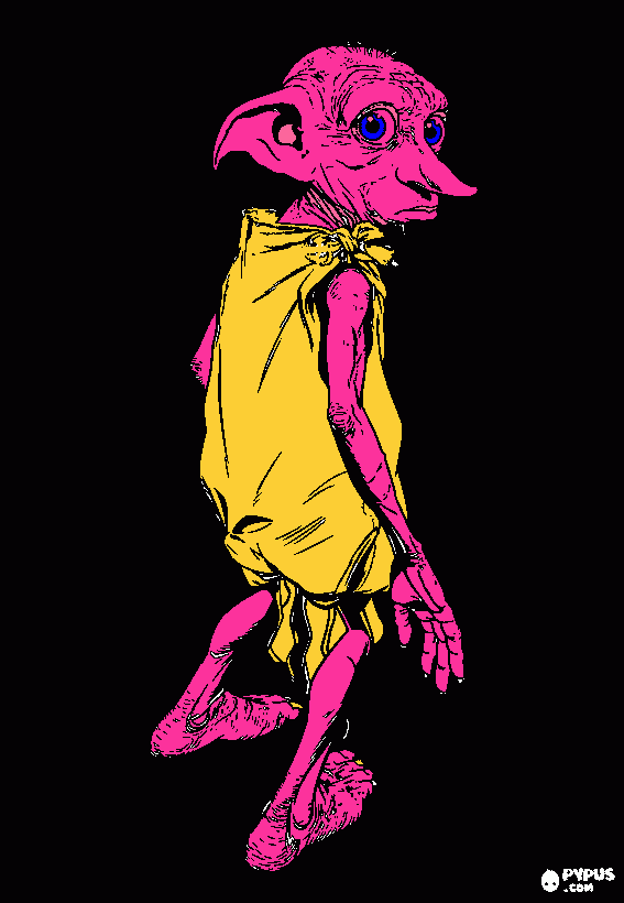 picasso dobby coloring page