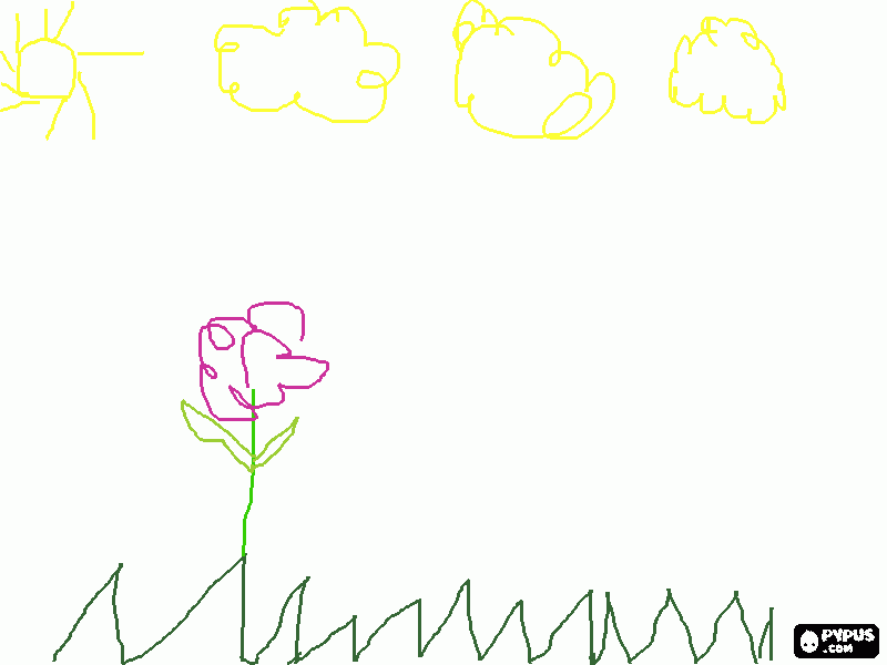 play outside in sun coloring page