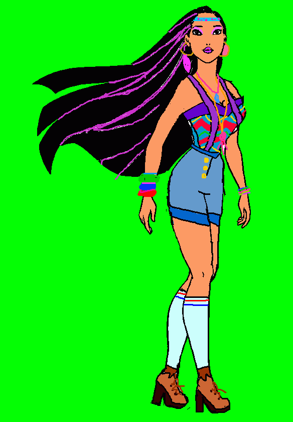 poca coloring page