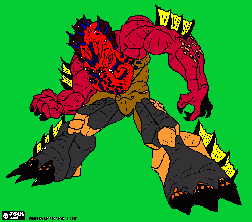 Polip coloring page