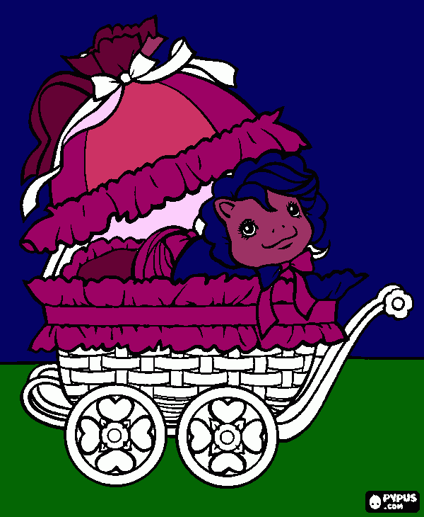 pony from Zachary coloring page