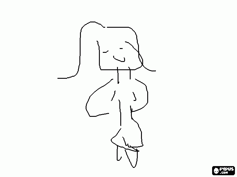 pooo coloring page