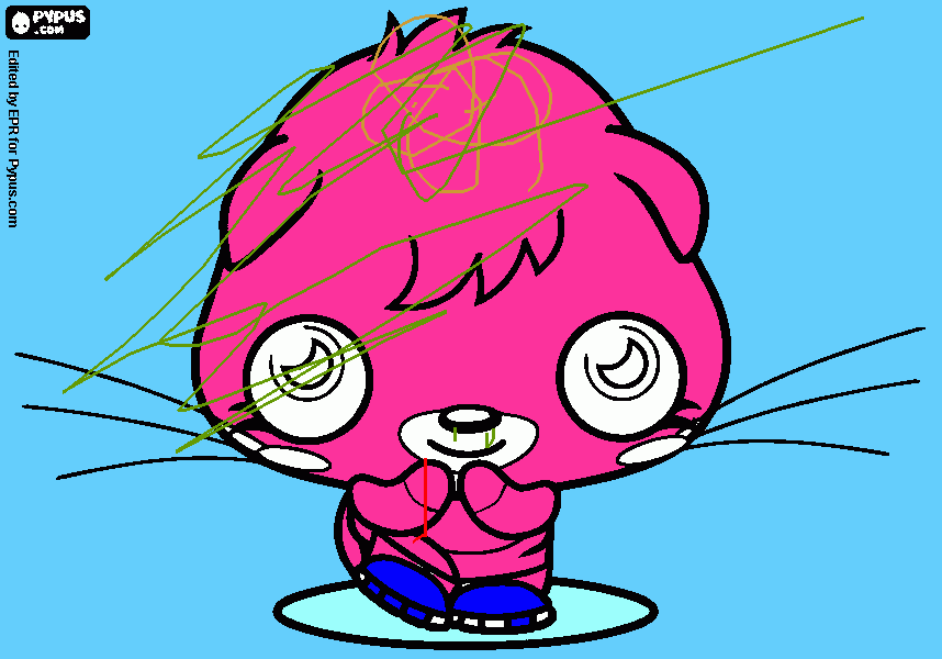 poopoet  coloring page